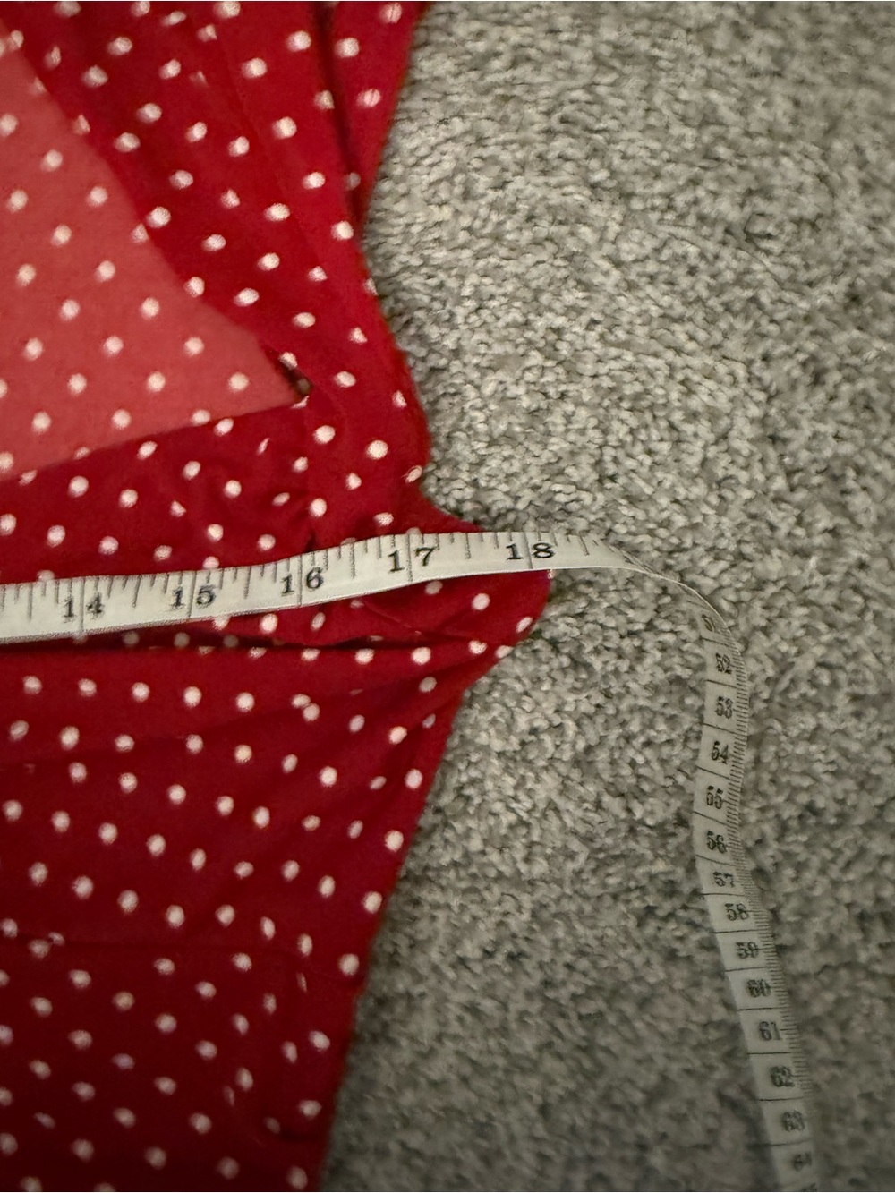 Le chateau OG red polka dot vintage style dress - Picture 4 of 4